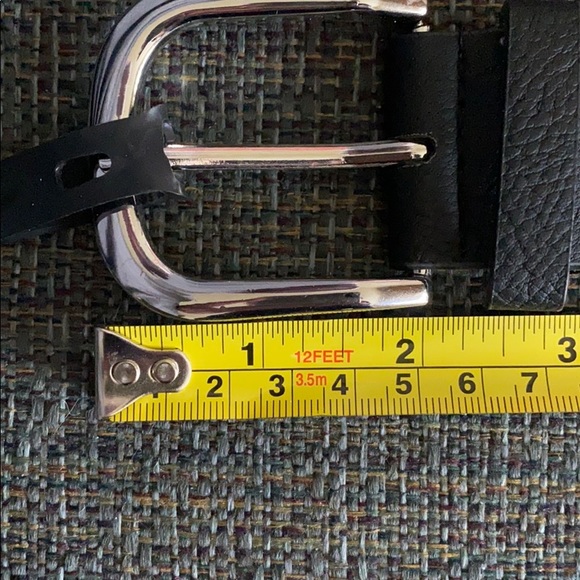 3/$15 Sale - NEW! Black belt with rhinestones - Picture 2 of 3